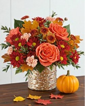 Chic Copper Bouquet Fall