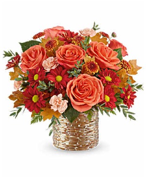 Chic Copper Bouquet vase