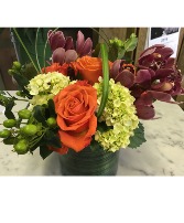 chic cymbidium orchid cylinder 2 day notice