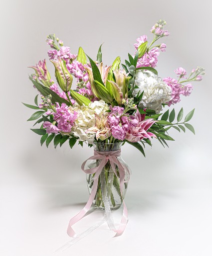 Chic Serenity Vase Arrangement