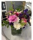 Chic Violet  (square vase) 