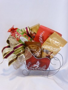 Christmas Chocolate Delight Gift Basket Lindt Lindor Chocolate Gift Baskets, Gifts & Gift Baskets
