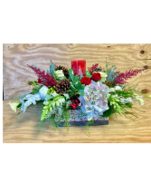 Chistmas In A Box  Wood Box 