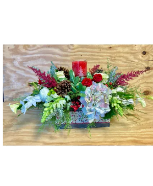 Chistmas In A Box  Wood Box 