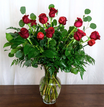 Chocolate and Red Roses Bouquet Valentine's Day