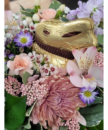 Chocolate Bunny Basket EASTER SPECIAL in Lewiston, ME | BLAIS FLOWERS & GARDEN CENTER