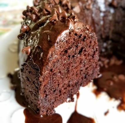 Chocolate Chocolate Chip Homemade cakes by Bonnie