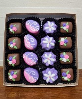 Chocolate Covered Cake Bites 