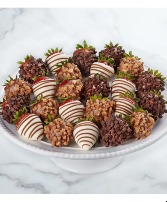 Chocolate Covered Straberries  Fruit Basket