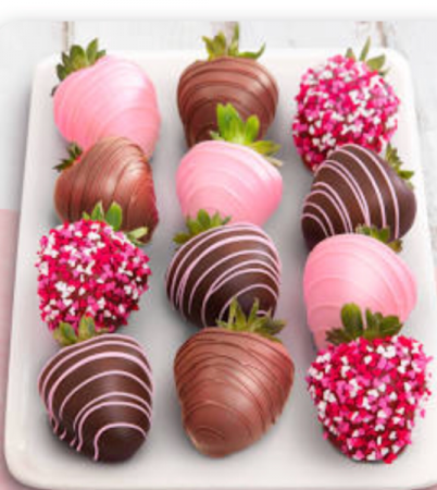 Chocolate covered strawberries  1/2 doz or 1 doz or 2 doz