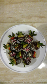 chocolate covered strawberries candy