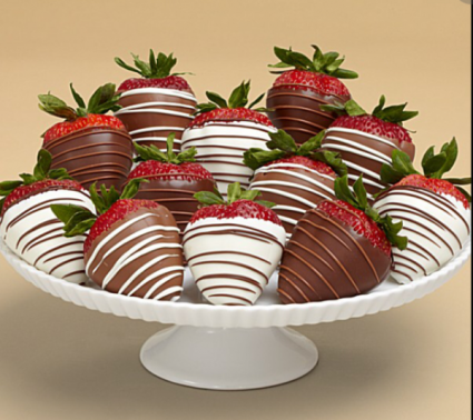 Chocolate Covered Strawberries Food Product