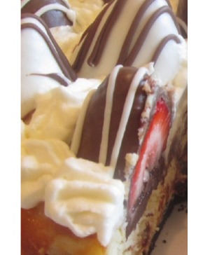 Chocolate Covered Strawberry Bliss Cheesecake Cheesecake