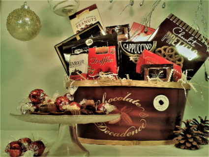 CHOCOLATE DECADENCE BASKET Everything chocolate