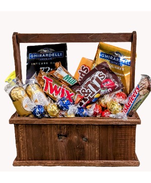 Chocolate Lovers  OUR ALL NEW Candy Basket