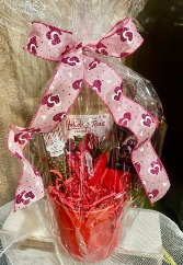 Chocolate & Tea Lovers Basket Designer Choice Chocolate and Desert Tea's GIft BAsket