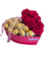 Chocolates and Roses Gift Box