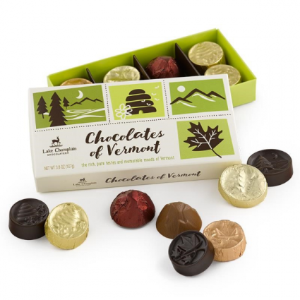 Chocolates of Vermont Gift Box Assortment Chocolate