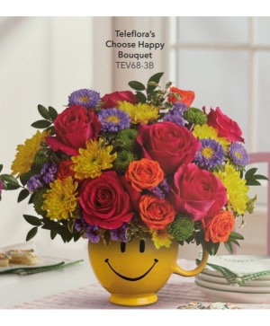 Choose Happy Bouquet 