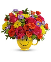 Choose Happy Bouquet assorted flowers
