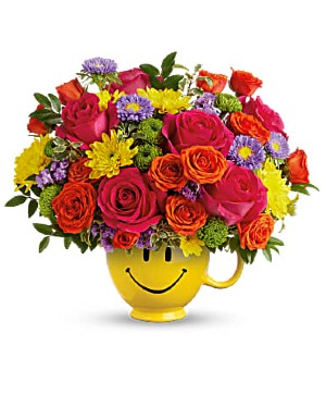 Choose Happy Bouquet assorted flowers