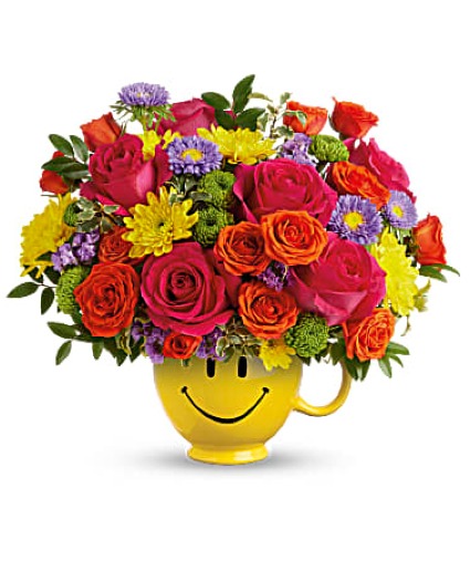 Choose Happy Bouquet assorted flowers