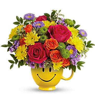 Choose Happy  TEV68-3A  in Fort Worth, TX | DAVIS FLORAL DESIGNS