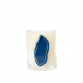Christina Greene Designs Blue Agate Mini Candle Gift