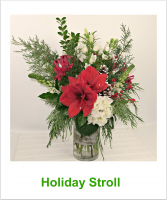 Holiday Stroll Vase