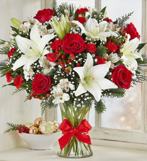 fresh christmas flowers