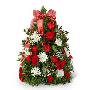 CHRISTMAS BOXWOOD TREE 