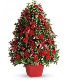 Christmas Boxwood Tree 