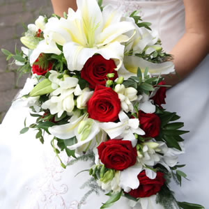 Holiday Bridal Bouquet 