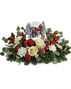 Christmas Bridge Bouquet Flower in Largo, FL | Rose Garden Florist Christmas Bridge Bouquet Flower in Largo, FL | Rose Garden Florist