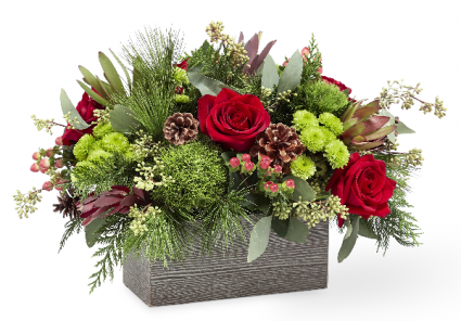 CHRISTMAS CABIN FTD ARRANGEMENT