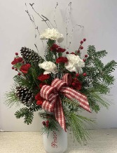 Cozy Cabin     NFS-C11 Glass keepsake