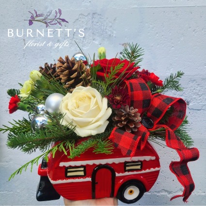 Christmas Camping Arrangement 