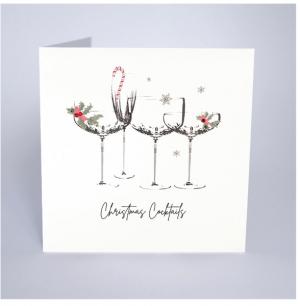 Christmas Card #1 Christmas Cocktails Card 