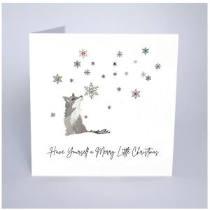 Christmas Card #6 Fox Christmas Card