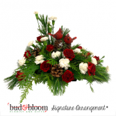 *SOLD OUT* Christmas Cardinals Bud & Bloom Signature Arrangement