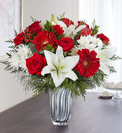 Christmas Celebration 1-800 Flowers Bouquet