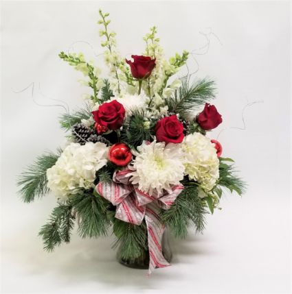 Christmas Celebrations Bouquet In Mesa Az Crismon S Flowers