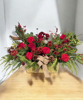 Christmas celebration Container Arrangement