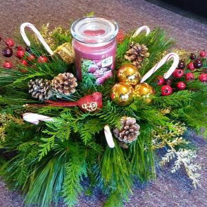 Christmas center piece Center piece