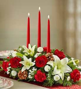 Christmas Centerpiece in Maryland Heights, MO | Maryland Heights Florist Christmas Centerpiece in Maryland Heights, MO | Maryland Heights Florist