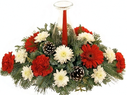 Hurricane Christmas Centerpiece In Elkview Wv Special Occasions
