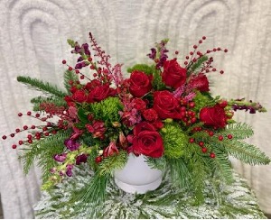 Winter Berry  Christmas Centerpiece Special