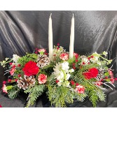 Christmas Cheer Centerpiece Christmas Florals