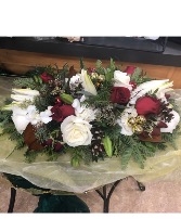 Christmas Centerpiece Floral Arrangement