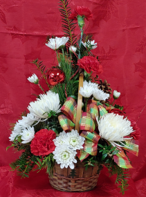 Christmas Cheer Fresh Basket